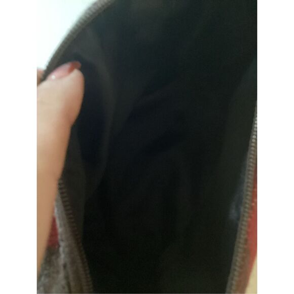 Pendleton Crossbody Southwestern Striped Red Black - Picture 3 of 8